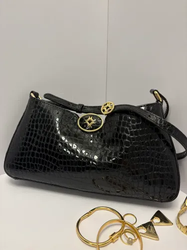 Bolsa NOVA Luz da Lua verniz couro