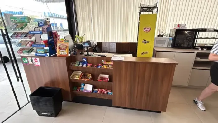 Caixa de mercadinho