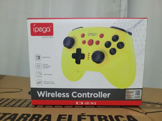 Controle Ípega Wireless Nintendo Switch/Pc