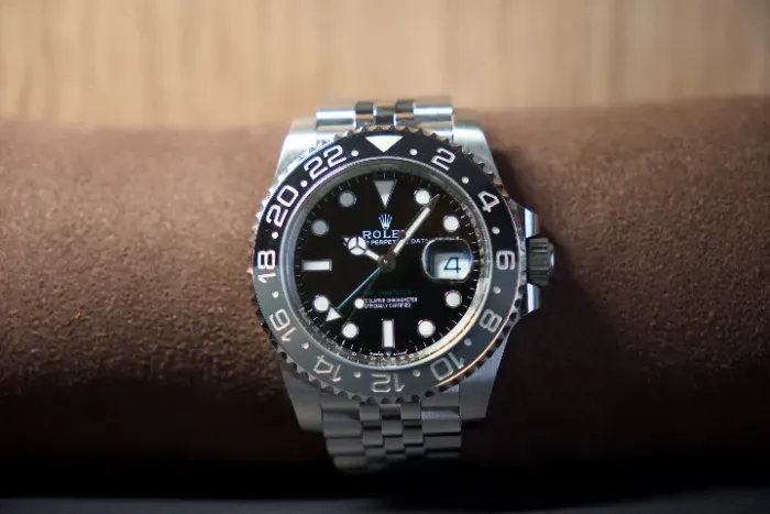 Relógio Rolex GMT Master II Bruce Wayne Clean