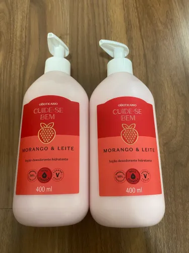 CUIDE-SE BEM MORANGO E LEITE 