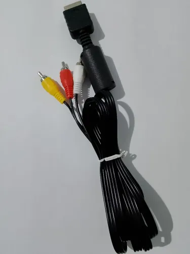 CABO AV PARA PLAYSTATION 2 PS2 NOVO PARALELO