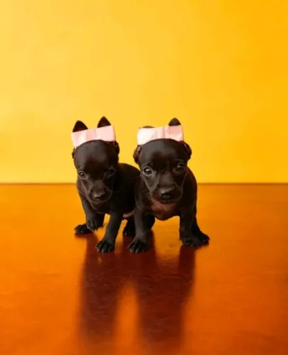 Filhote Pinscher Encantadora