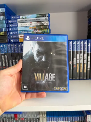Vendo Resident Evil Village Ps4 - Semi novo