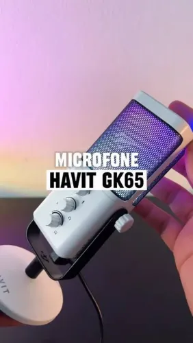 Microfone condensador Havit GK65a Original