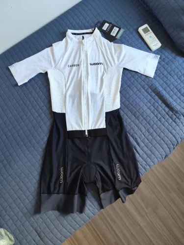 Macaquinho Woom Carbon Feminino Tamanho G Novo 