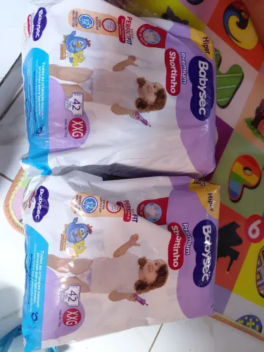 Fraldas babysec XXG