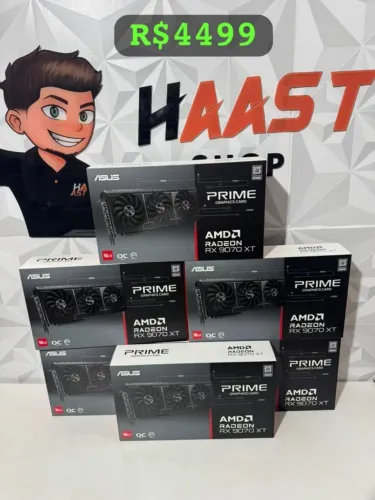 Placa de Vídeo ASUS PRIME RX 9070 XT 16GB [Nova]