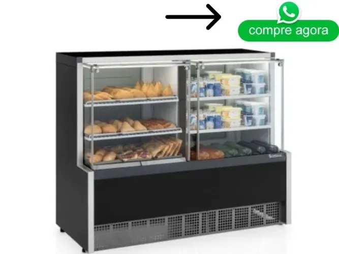 Balcão Estufa / Refrigerado 1,40M Gelopar