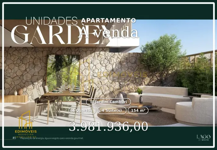 Não perca essa chance em Jardim Camburi: apartamento com 3 vagas e lazer total!