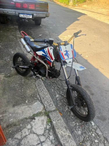 Mini moto, 100cc- funcionando!!!!