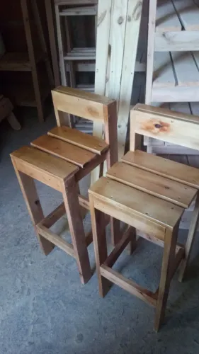Banquetas de paletes