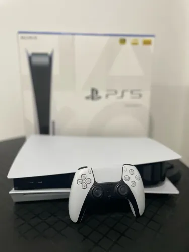 PS5 825GB com Leitor + Controle DualSense Original | Pouco Uso