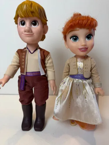 BONECOS ANA E KRISTOFF JAKKS PACIFIC