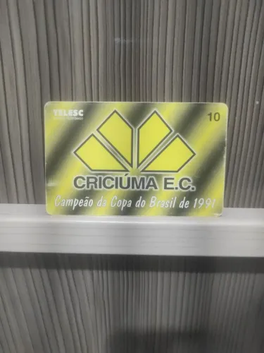 Cartão telefônico Criciúma
