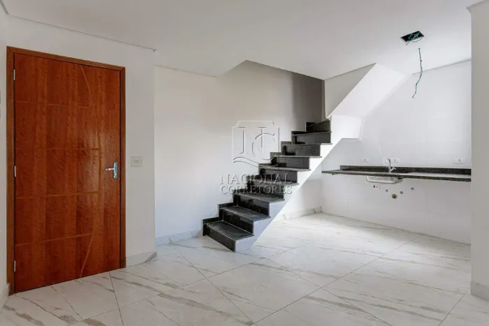 Cobertura Sem Condomínio para aluguel, 2 quartos, 1 suíte, 1 vaga, Jardim Utinga - Santo A