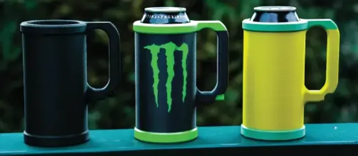 Suporte personalizado com alça para latas compatível de 473 ML e 350 ML