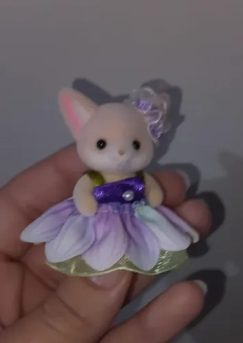 Raposa Fenneko Sylvanian Familys Trio Blossom Dresses