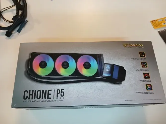 water cooler gamdias chione p5 + brinde