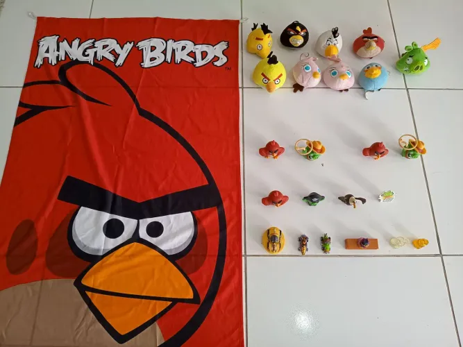 Angry birds coleção MINIATURAS