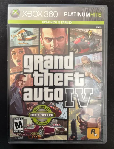 Grand Theft Auto IV GTA 4 - Xbox 360 (edição Platinum Hits) ORIGINAL