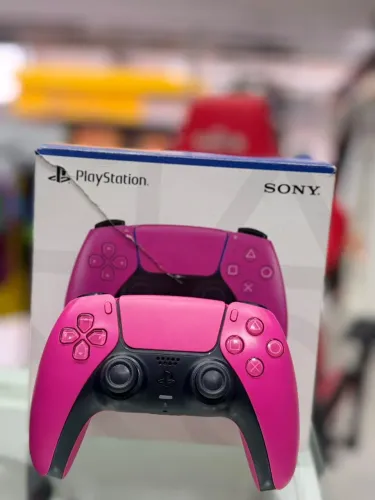 Controle joystick sem fio Sony PlayStation DualSense Wireless Controller PS5 PINK ROSA
