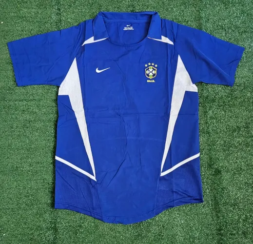 Camisa do Brasil 2002 Azul