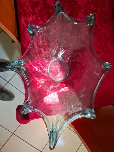 Fruteira de vidro maravilhosa