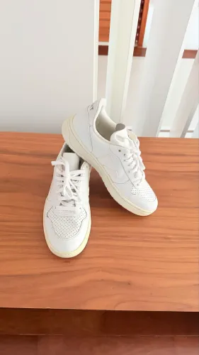 Tênis Vert couro branco
