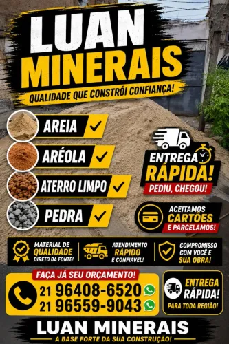 Areia lavada 