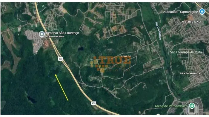 Área à venda, 75000 m² - Penedo - São Lourenço da Mata/PE