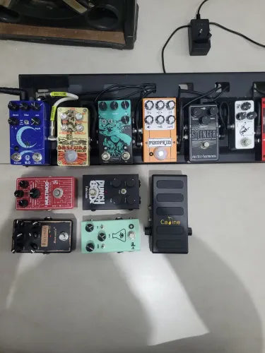 PEDALBOARD COMPLETO ( Leia a descrição )