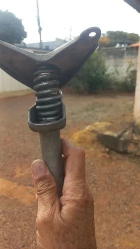 Base selim bicicleta antiga