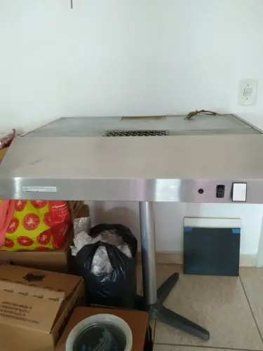 Purificador de ar em aço inox