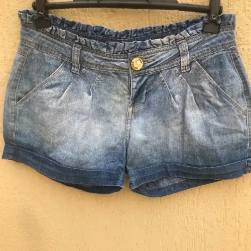 Short Jeans Da Marca Lez A Lez