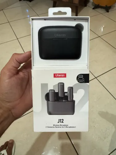 Microfone para iPhone Ulanzi J12