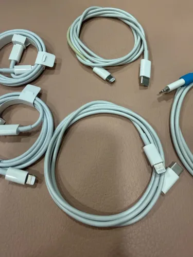Pacote de 5 cabos original Apple USB-C