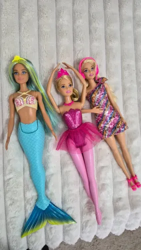 Lote bonecas barbies dremtopia sereia bailarina ballet cantora quero ser