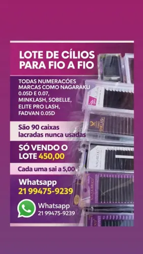 Cílios Fio a Fio
