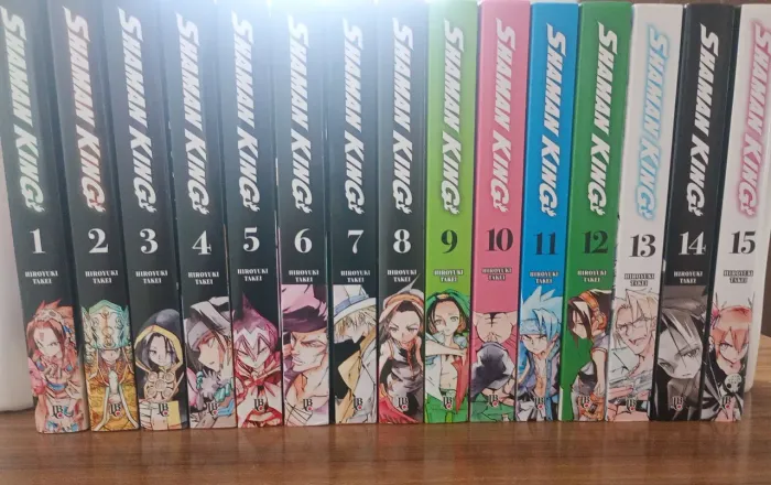 Shaman king do 1 ao 15
