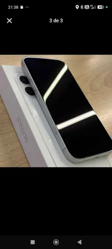 IPHONE 16 BRANCO EXCELENTE ESTADO