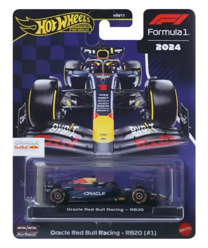 Hot Wheels F1 Oracle Red Bull Racing RB20 (#1) - Max Verstappen Premium
