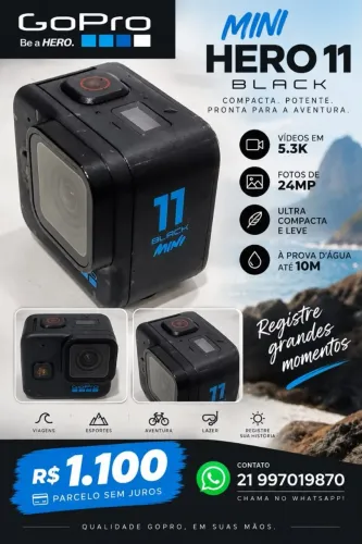 Vendo mini go-pro 11