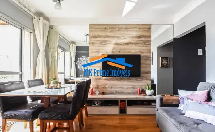 Lindo Apartamento com 2 Dormitórios sendo 1 Suíte, 61m² - Vila Osasco.