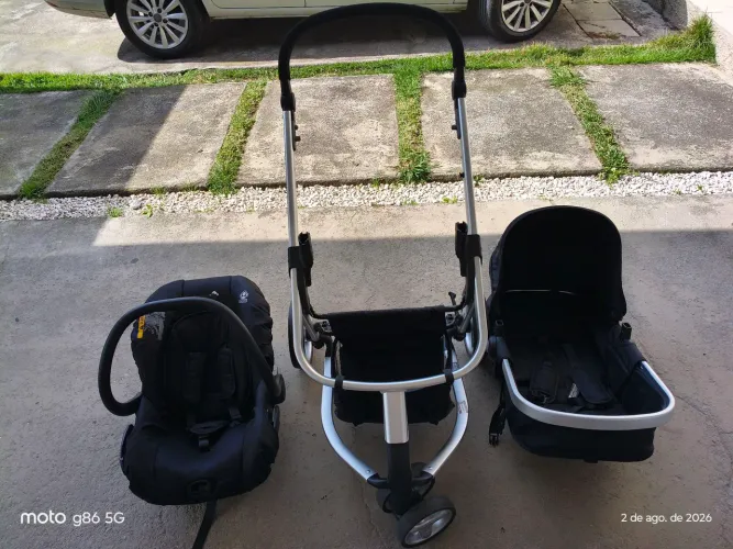 Carrinho de bebê 3 em 1