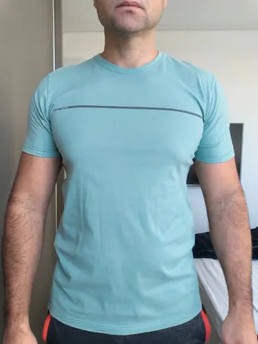 Camiseta khelf Verde claro tamanho M