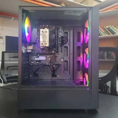 Pc Gamer, Ryzen 5600gt, 16gb 3200mhz, ssd sata 240gb, hd 500gb