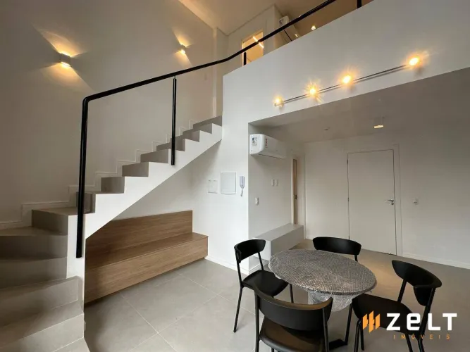 Apartamento com 1 dormitório para alugar, 40 m² por R$ 3.400,00/mês - Vila Nova - Blumenau