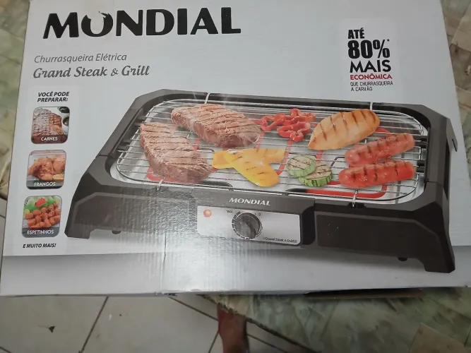 Vendo churrasqueira elétrica
