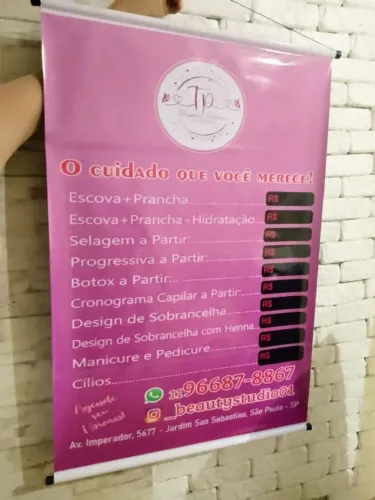 BANNER, FOLHETOS, PLACAS, ADESIVOS, CARTÃO DE VISITA